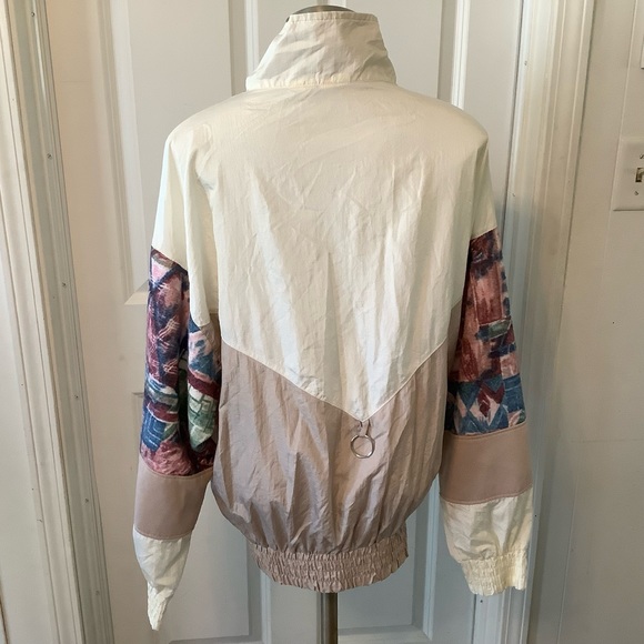 Vintage 80”s jacket bomber jacket size Large - Picture 5 of 9